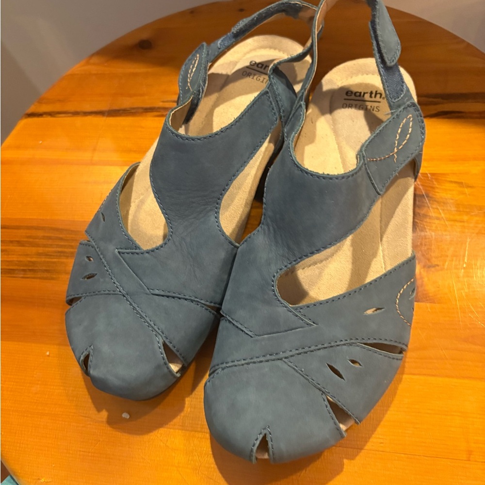 Earth Origins Blue Women's Sandals